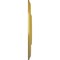 Ekena Millwork Raynor Ceiling Medallion (Fits Canopies up to 6"), Hand-Painted Rich Gold, 20 5/8"OD x 1 3/8"P CM20BERGS - alternate 3